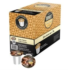 Café Authentique Donut Shop Vanille Et Noisettes