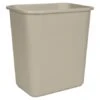 Corbeille En Plastique 15 X 11 X 15 Po H Beige -Espace Mobilier Soldes 1015776 B
