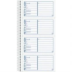 Livre Duplicateur De Reçus De Petite Caisse