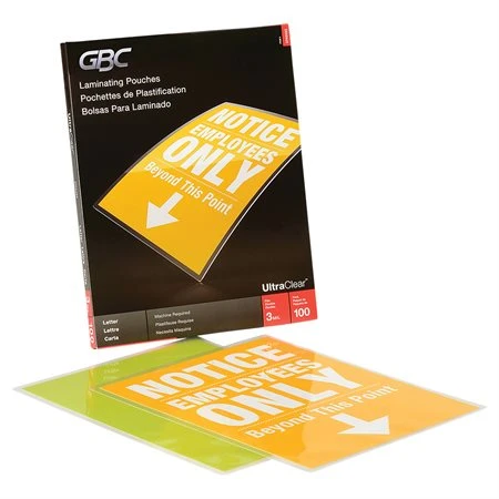 Pochette De Plastification HeatSeal® UltraClear™ 5 Mil. Boîte De 100. 11-1 / 2 X 17-1 / 2" 4 Pochette De Plastification HeatSeal® UltraClear™ 5 Mil. Boîte De 100. 11-1 / 2 X 17-1 / 2" – Image 2