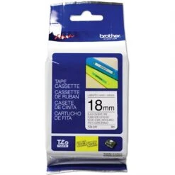 3M Ruban D'impression P-Touch TZe 18 Mm Noir Sur Clair -Espace Mobilier Soldes 164830 B