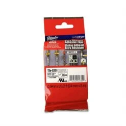 Ruban D'impression TZeS Noir Sur Blanc