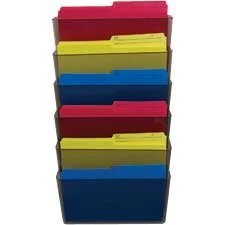 Pochettes Murales Ensemble De 2 Pochettes, Format Lettre. Fumée 8 Pochettes Murales Ensemble De 2 Pochettes, Format Lettre. Fumée – Image 6