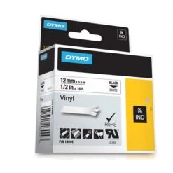 DYMO Ruban D'impression Industriel Rhino Nylon 1 / 2" (blanc) -Espace Mobilier Soldes 219402 B