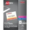 Avery Insertions Pour Insignes D'identification Boîte De 300. 4 X 3". 1 Avery Insertions Pour Insignes D'identification Boîte De 300. 4 X 3". -Espace Mobilier Soldes 304196 B