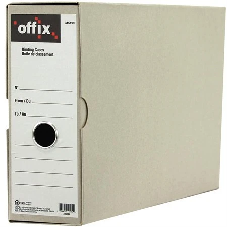 Boîte De Classement Offix® Format Lettre, 12-1 / 2 X 3-1 / 2 X 9-1 / 4" 3 Boîte De Classement Offix® Format Lettre, 12-1 / 2 X 3-1 / 2 X 9-1 / 4"