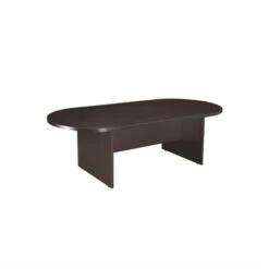 Table De Conférence Ovale 71 X 35" Acajou -Espace Mobilier Soldes 503490w B 4