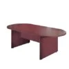 Table De Conférence Ovale 120 X 48" Acajou