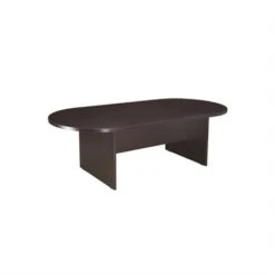 Table De Conférence Ovale 120 X 48" Espresso -Espace Mobilier Soldes 503524w B 5