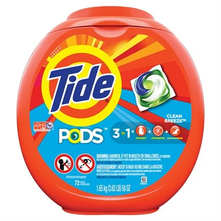 Capsules De Détergent à Lessive Tide PODS® Paquet De 31 Bruine Et Pluie Des Prés 4 Capsules De Détergent à Lessive Tide PODS® Paquet De 31 Bruine Et Pluie Des Prés – Image 2