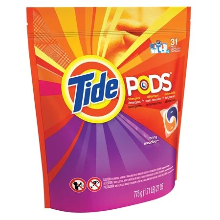 Capsules De Détergent à Lessive Tide PODS® Paquet De 31 Bruine Et Pluie Des Prés 3 Capsules De Détergent à Lessive Tide PODS® Paquet De 31 Bruine Et Pluie Des Prés