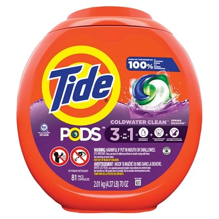 Capsules De Détergent à Lessive Tide PODS® Paquet De 31 Bruine Et Pluie Des Prés 5 Capsules De Détergent à Lessive Tide PODS® Paquet De 31 Bruine Et Pluie Des Prés – Image 3