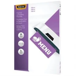 Fellowes Pochettes De Plastification 3 Mil. Lettre 9 X 11,5" (50) -Espace Mobilier Soldes 524561 B 4