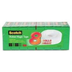 3M Ruban Adhésif Scotch® Magic™ Recharge 18 Mm X 25 M. Paquet De 4. -Espace Mobilier Soldes 559450 B
