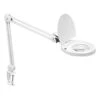 Dainolite Lampe Pince Loupe LED Blanc