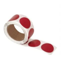 Sceaux Notariés Autoadhésifs Rouge -Espace Mobilier Soldes 597609 B