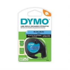 DYMO Ruban D'impression LetraTag Plastique Métal Argenté -Espace Mobilier Soldes 604587 B 3