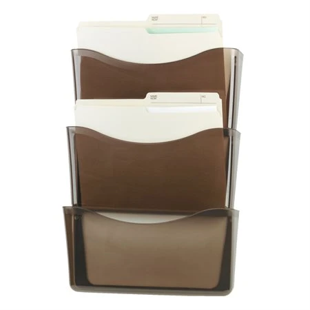 Rubbermaid Pochette Murale Pochette Individuelle, Format Lettre. Fumée 3 Rubbermaid Pochette Murale Pochette Individuelle, Format Lettre. Fumée