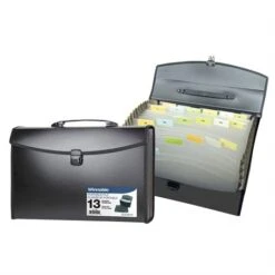 Classeur Expansible 13 Pochettes Noir
