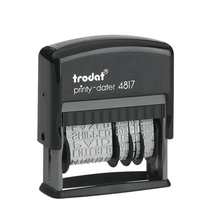 Trodat® Dateur De Bureau Multiformules Printy Dater 4817 3 Trodat® Dateur De Bureau Multiformules Printy Dater 4817