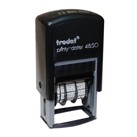 Trodat® Dateur De Poche à Encrage AutomatiquePrinty Dater 4850L PAYÉ LE 3 Trodat® Dateur De Poche à Encrage AutomatiquePrinty Dater 4850L PAYÉ LE