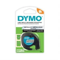 DYMO Ruban D'impression LetraTag Étiquettes Thermocollantes Pour Vêtements, Noir Sur Blanc -Espace Mobilier Soldes 757245 B 4