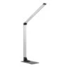 Lampe De Bureau LED Multifonctionnelle Et Pliable Argent -Espace Mobilier Soldes 828074 B