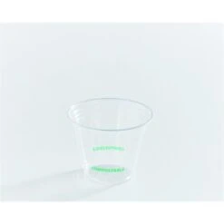 Gobelet Froid En PLA Transparent De 9 Oz