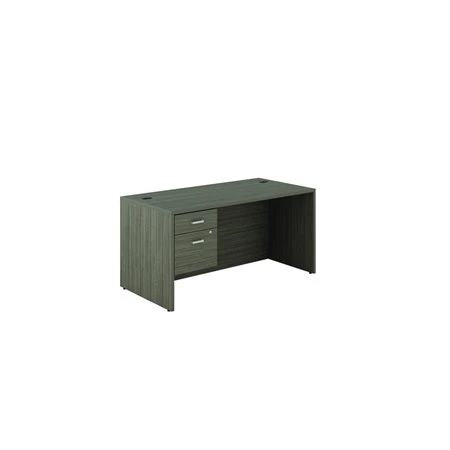 BUREAU CAISSON 60"X30" ACAJOU 3 BUREAU CAISSON 60"X30" ACAJOU