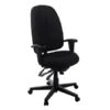 FAUTEUIL MARTINI DOSSIER HAUT NOIR -Espace Mobilier Soldes GY 8730 3WA54 1 B